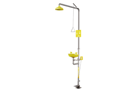 Combination Shower & Eye Wash
