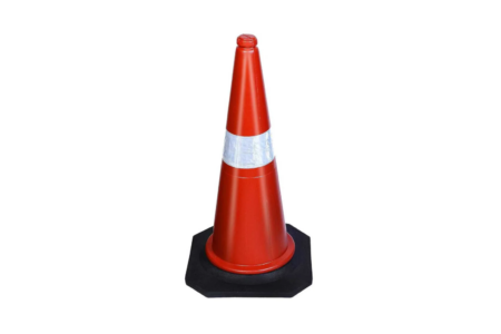Traffic Cone PVC and Rubber Base