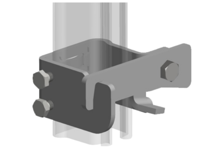 Releasable Carriage Stopper With a Carriage Guide No. 852